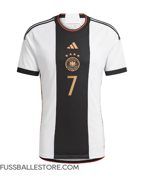 Günstige Deutschland Kai Havertz #7 Heimtrikot WM 2022 Kurzarm
